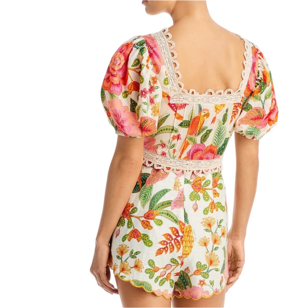 FARM Rio “Macraw” Blouse. - Picture 2 of 3